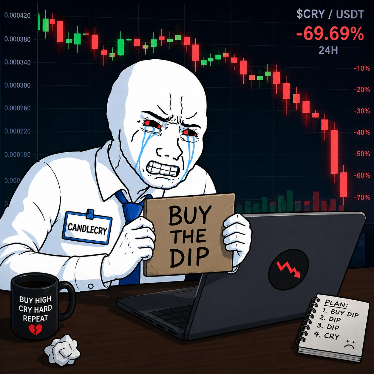 CANDLECRY market crash