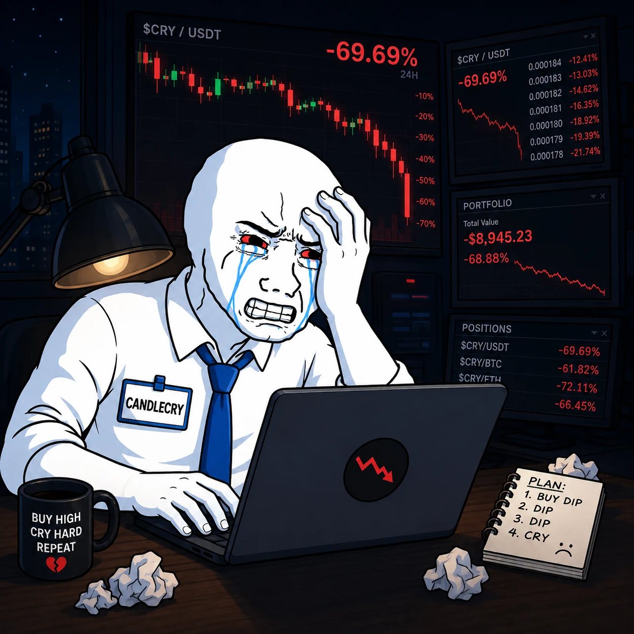 CANDLECRY night trading